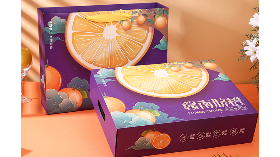 脐橙【水果彩箱】-定制-厂家-规格-图片